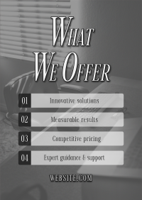 Business Service Offer Poster Image Preview