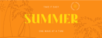 Easy Summer Facebook Cover Design