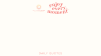 Cute Inspirational Quote Zoom background Image Preview