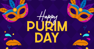 Purim Day Event Facebook ad Image Preview