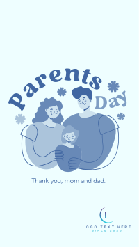 Happy Mommy & Daddy Day Instagram Story Design