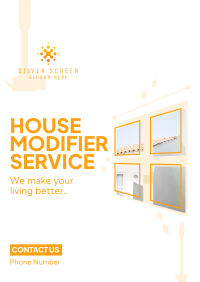 House Modifier Service Flyer Image Preview