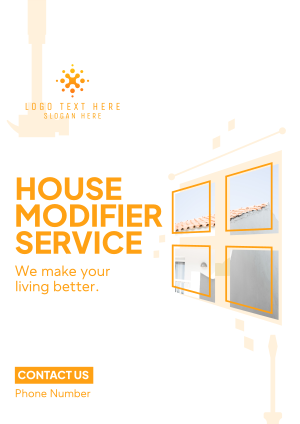 House Modifier Service Flyer Image Preview