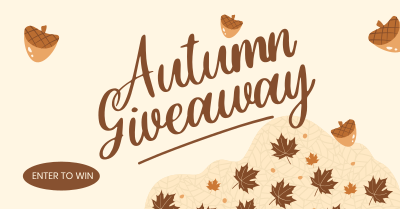 Autumn Season Giveaway Facebook ad Image Preview