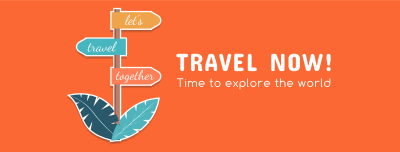 Travel Sticker Facebook cover Image Preview