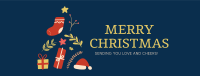 Christmas Tree Facebook cover Image Preview