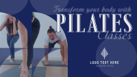Minimalist Pilates Classes Animation Preview