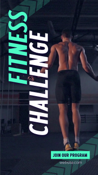 Fitness Challenge YouTube short Image Preview