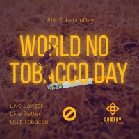 No Tobacco Day Instagram post Image Preview