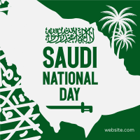 Saudi National Day Linkedin Post Image Preview