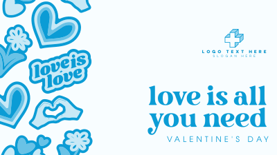 Valentine Love Facebook event cover Image Preview