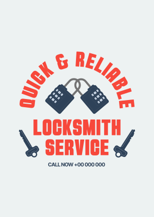 Locksmith Badge Poster Image Preview