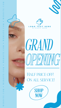 Salon Grand Opening Instagram story Image Preview