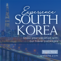  Minimalist Korea Travel Linkedin Post Image Preview