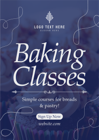 Baking Classes Poster Preview