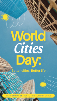 Modern World Cities Day TikTok Video Image Preview