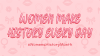 Women Make History Animation Image Preview
