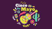 Feliz Cinco De Mayo Zoom background Image Preview