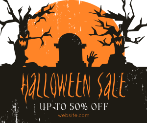 Spooky Trees Sale Facebook post Image Preview