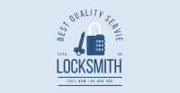 Lock and Key Facebook Ad Design