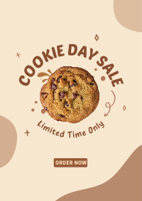 Cookie Day Sale Flyer Design