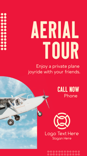 Aerial Tour Instagram story Image Preview