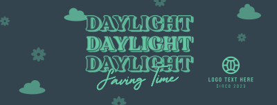 Quirky Daylight Saving Facebook cover Image Preview