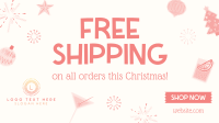 Handdrawn Christmas Promo Animation Preview