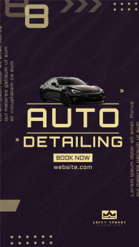 Auto Detailing TikTok Video Image Preview