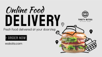 Fresh Burger Delivery Facebook event cover Image Preview