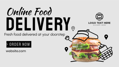 Fresh Burger Delivery Facebook event cover Image Preview