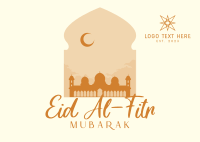 Celebrating Eid Al Fitr Postcard Design