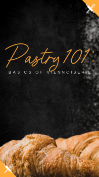 Pastry 101 Facebook Story Design