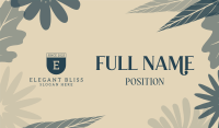 Tropical Floral Paradise Business Card Image Preview