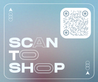 Futuristic Scan to Shop Facebook Post Preview