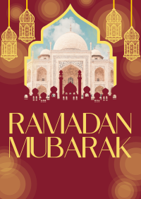 Ramadan Holiday Greetings Flyer Design