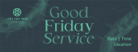  Good Friday Service Facebook Cover Design