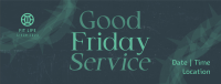  Good Friday Service Facebook cover Image Preview