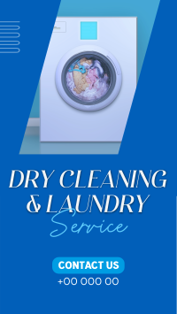 Quality Dry Cleaning Laundry Instagram Reel Image Preview