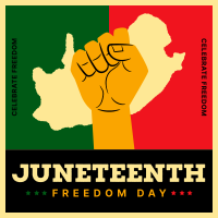 Juneteenth Freedom Celebration Instagram post Image Preview