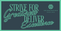 Greatness and Excellence Facebook ad Image Preview