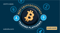 Cryptocurrency Trading Platforms Facebook Event Cover Design