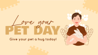 Pet Appreciation Day Facebook Event Cover Design
