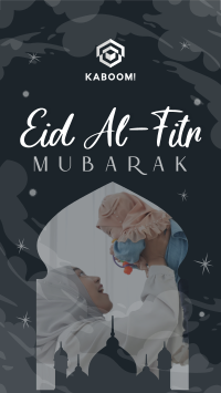 Joyous Eid Al-Fitr Instagram story Image Preview