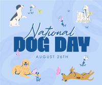Cute Dog Day Facebook post Image Preview