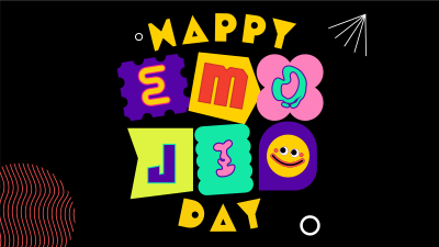 Playful Emoji Day Facebook event cover Image Preview