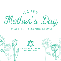 We Love You Mom! Instagram Post Design