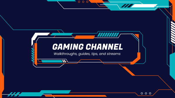 Gaming Channel  banner  BrandCrowd  banner Maker