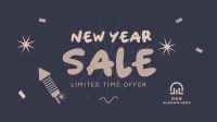 New Year Sale Facebook event cover Image Preview