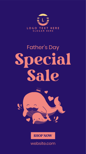 Whaley Dad Sale Instagram story Image Preview